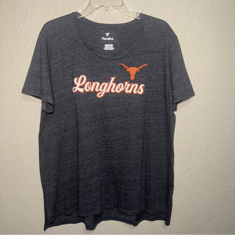 Fanatics Texas Longhorns T Shirt Women’s 2XL NCAA Game Day Casual